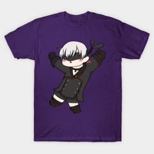 Chibi 9S- Nier Automata T-Shirt